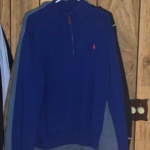 Men’s polo collar sweater